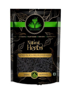Indian Black Seedless Premium Raisins - Kali Kishmish - Kismis 